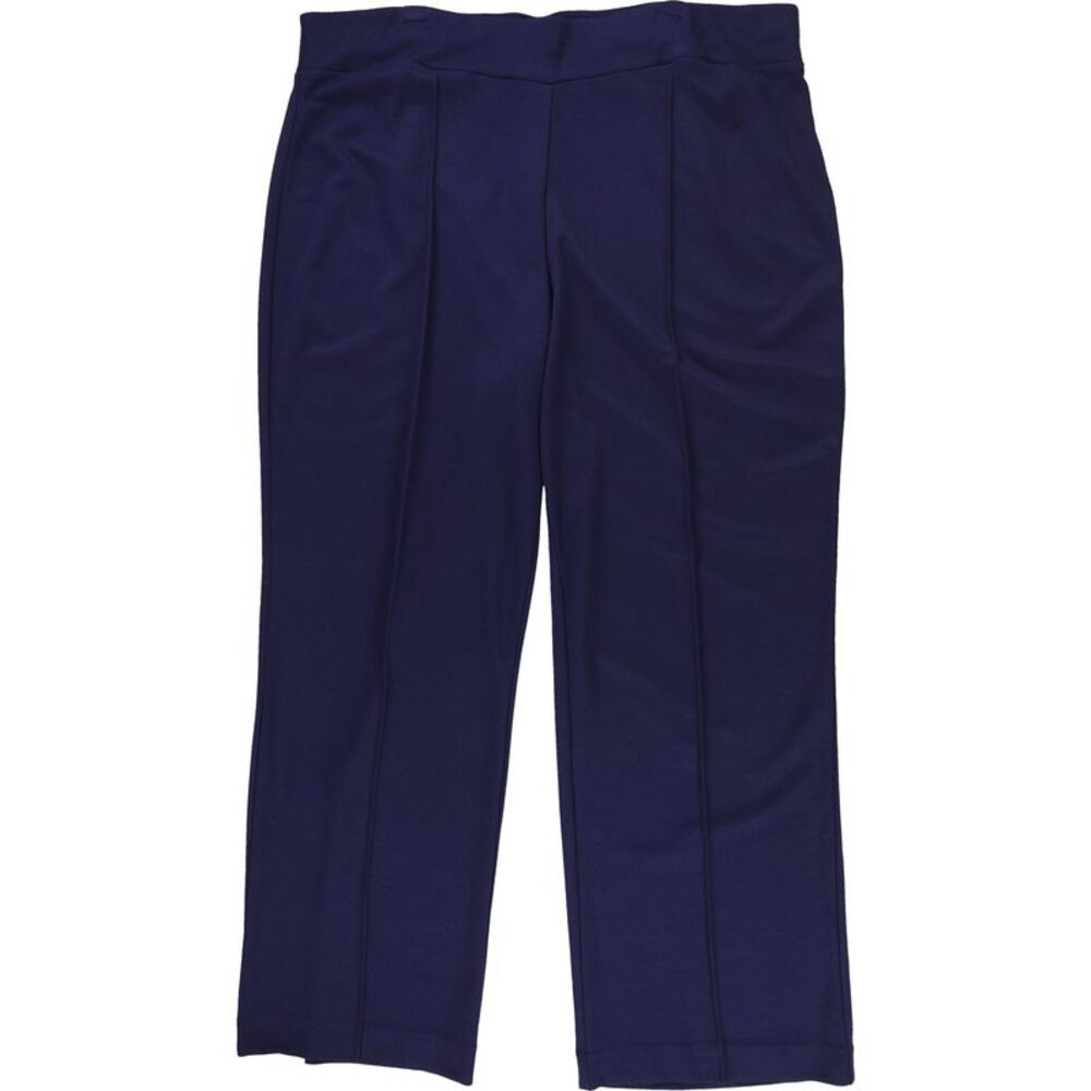 Jones New York Womens Plus Size Seam Front Straight Leg Leggings Casual Pants...